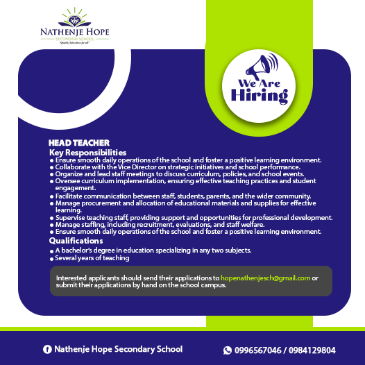 Headteacher Vacancy 1