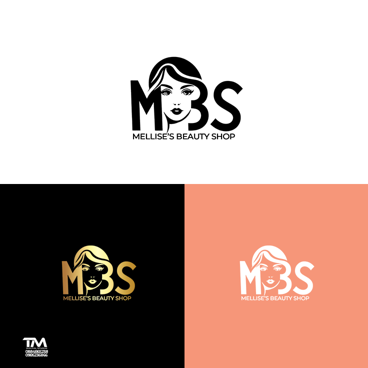 Mellise's Beauty Shop Logo Presentation